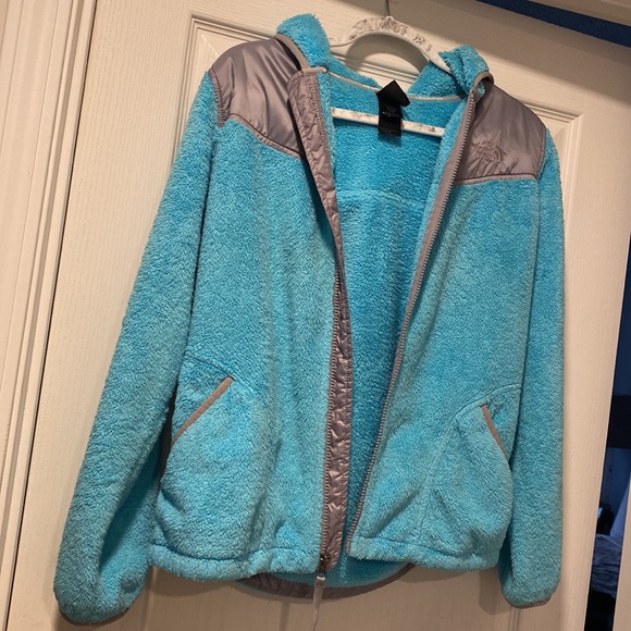 The North Face Girl’s XL (18) Aqua Fleece Jacket - Picture 4 of 12